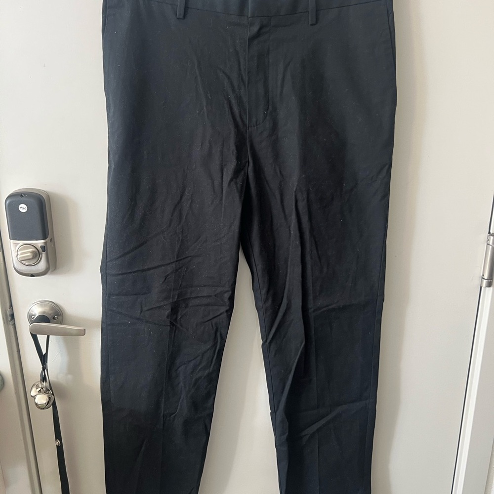 Banana Republic Slim Fit Black Pants